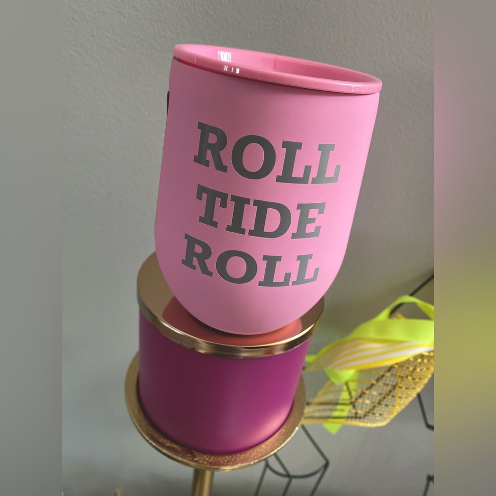 "Roll Tide Roll” Corkcicle Neon Lights Stemless Cup w
Lid ✨ Sun Soaked Pink 12oz - Picture 5 of 14